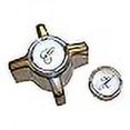thumbnail image 3 of Larsen Supply HC-115 Sterling Star Flow Faucet Twin Handle- Chrome, 3 of 3