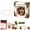 #4, variant on Xuyuer Christmas Wreath 3D Fabric Poke Art Kits for Adults, Pre-Punched Crafts for Holiday Door Decor, No-Sew DIY Making Set