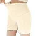 thumbnail image 4 of Edvintorg Maternity Shorts Fashion Solid Color Elastic Waist Casual Adjustable Shorts Pants Maternity Underwear Loungewear Pregnancy Shorts Comfy, 4 of 5