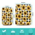 thumbnail image 5 of 2 Pack Washable Rubber Sunflower Cute Floral Dish Drying Mats for Kitchen Counter Home Large Coffee Bar Pad Accessories and Decor for Utensils Stemware (2pcs 18''x24''+19.5''x12''), 5 of 6