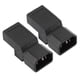 thumbnail image 1 of IEC320 C14 Hombre para NEMA 5 15R Adaptador de Potencia Femenina, Retardante de la Llama C14 Masculino A 5 15R Convertidor Femenino 10a 125V Resistente Al Desgaste para La, 1 of 7