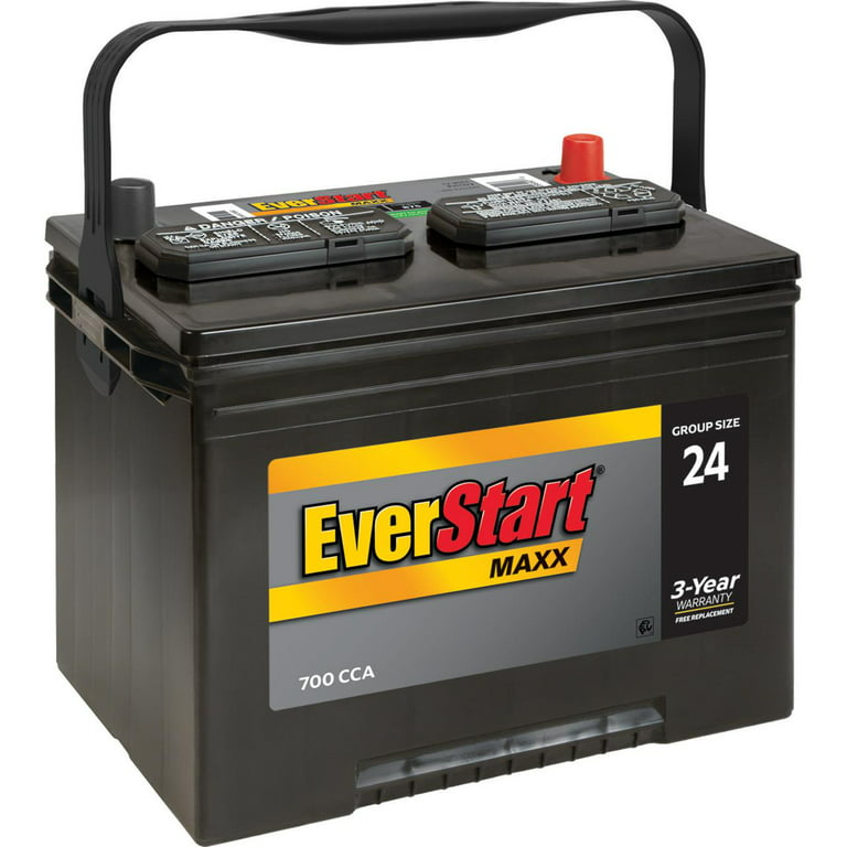 EverStart Maxx Lead Acid Automotive Group Size 24 (12 Volt/700 CCA) - Walmart.com