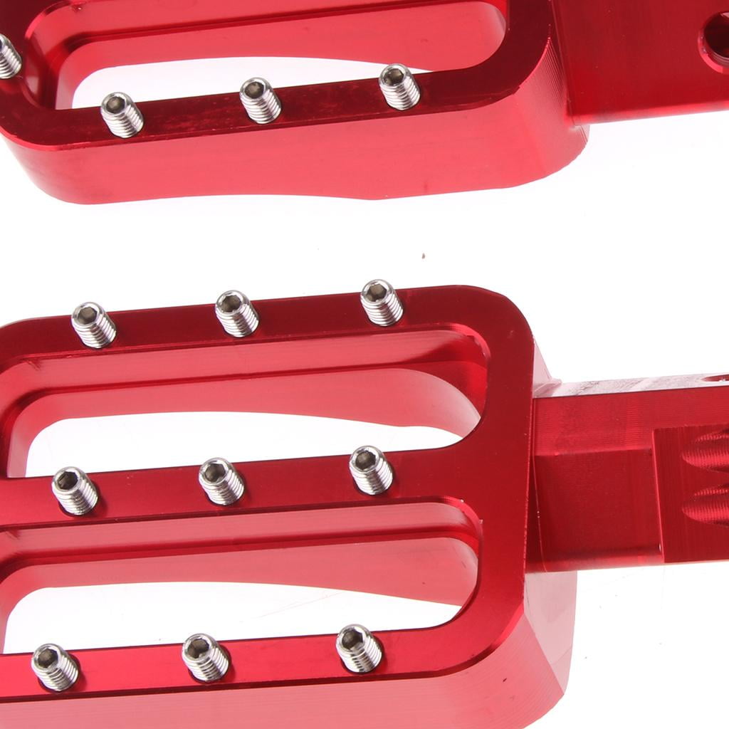 Buy CNC Footpegs Foot Pegs for Dirt Bike CRF50 SDG SSR Red Online at