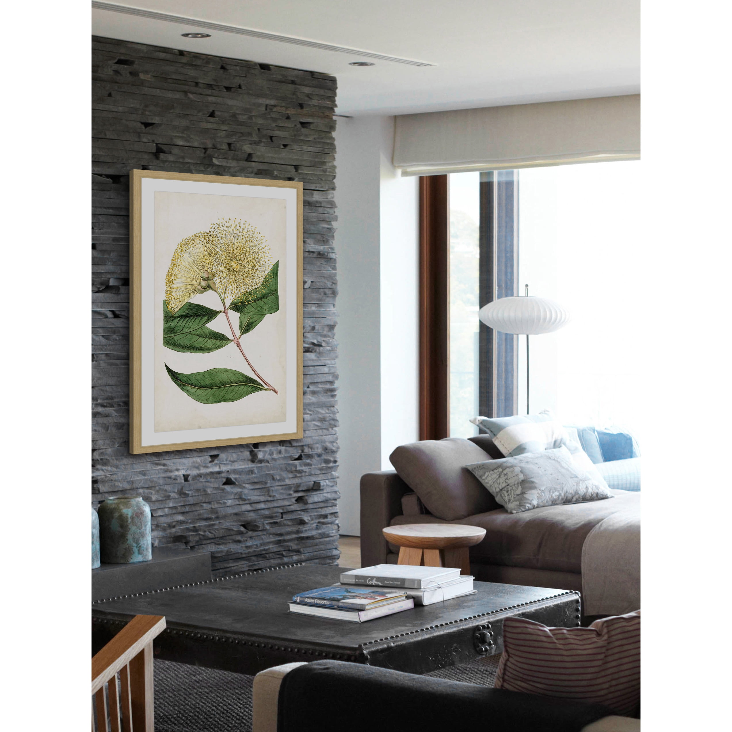 Marmont Hill "Floral Lace I" Framed Painting Print