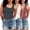 #13:3 Pack, Dark Grey/White/Red, variant on Cadmus 5 Pack Crop Tank Top for Women Ribbed Dry Fit Gym Shirts Racerback Yoga Tank Top Undershirts, Beige - Brown / Light Blue / Bright Red / Coffee Color / Black,#02,X-Large