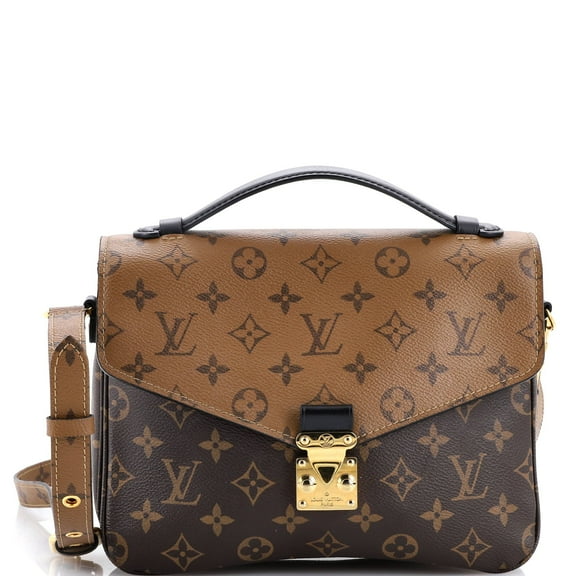Pre-Owned Pochette Metis Reverse Monogram Canvas By Rebag