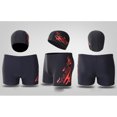 thumbnail image 2 of Men Swimsuit Quick Dry Fashion Multiuse Swim Suit Swim Trunks with Cap & Goggles, 2 of 10