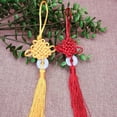thumbnail image 4 of Hand-Woven Chinese Knot Car Interior Ornament Hanging Pendant Home Decor Gift, 4 of 7