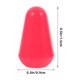 thumbnail image 2 of WEUVEB 2Ud Tapa De Interruptor Para Guitarra Con Rosca Color Rojo Resistente Y Compacta, 2 of 8