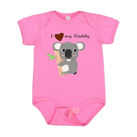 

Inktastic Koala (i Love My Daddy) Gift Baby Boy or Baby Girl Bodysuit