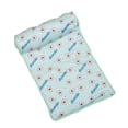 thumbnail image 1 of Pet Cooling Mat, Ice Silk Comfortable Pet Cooling Mat Bed Washable With Pillow For Small Medium Dogs For Summer, 1 of 8