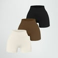 thumbnail image 3 of LAJPXKHY Yoga Shorts for Women Elastic High Waisted Seamless Summer Workout Gym Running Shorts Leggings, 3 of 4
