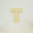 thumbnail image 3 of Package of 1, 12 Inch X 1 Thickness Baltic Birch Wood Letter T in The Collegiate Font, Thick for Art & Craft Project, Made in USA, 3 of 4