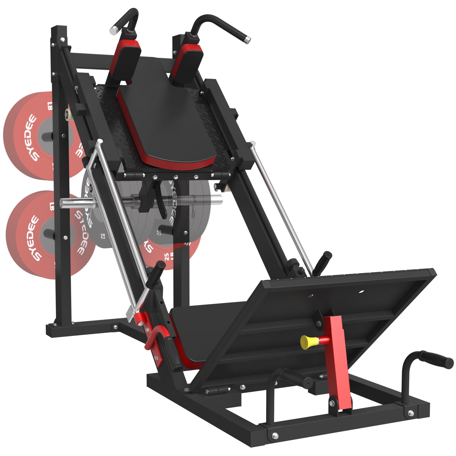 syedee Leg Exercise Machine, 1380 Lbs Leg Press Hack Squat Machine