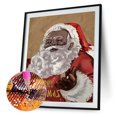 thumbnail image 1 of Cuadros Decorativos Kits de pintura de diamantes de Papá Noeltaladro redondo completodecoración de pared para el hogararte artesanal Ehuebsd embutido en tela, 1 of 1
