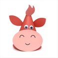 thumbnail image 5 of 5Pcs Kids Birthday Party Hats Zodiac Ox Cow Cone Farm Animals Photo Props for Baby Shower Supplies, 5 of 8