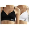 DKNY Womens Seamless Everyday Comfort Bralette, 2-Pack, Small