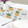 thumbnail image 4 of Yayeee Table Runner 70 inches Long Home Kitchen Dinning Party Decoration, Pineapple, 4 of 7