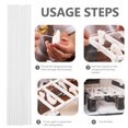 thumbnail image 3 of UPOUART 10Pack High Fire Kiln Bead Rods White Oxide Aluminum Jewelry Tool for Artisans Craftsmen, 3 of 8