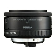 PENTAX-FA 50mm F1.4 Large Aperture SP Coated Classic Lens (Black Matte Finish)