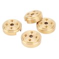 thumbnail image 3 of RC Brass Wheel Weights, Golden Wheel Weights Counterweights 4pcs Easy To Install Front Rear Axle Long Lasting  for FCX24 1/24 RC Cars, 3 of 8