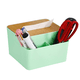 thumbnail image 1 of Caja de Kleenex para baño, cocina, oficina, caja de almacenamiento de escritorio multifuncional, dispensador de servilletas multifuncional Ofspeizc, 1 of 5