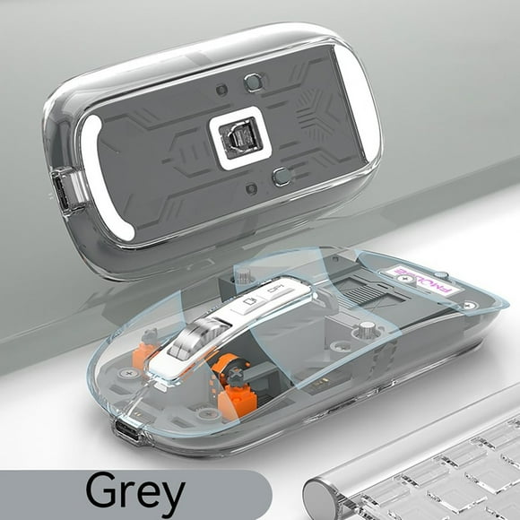 Wireless Bluetooth Transparent Mouse,The Third Mock Examination Transparent Mouse With Rechargeable