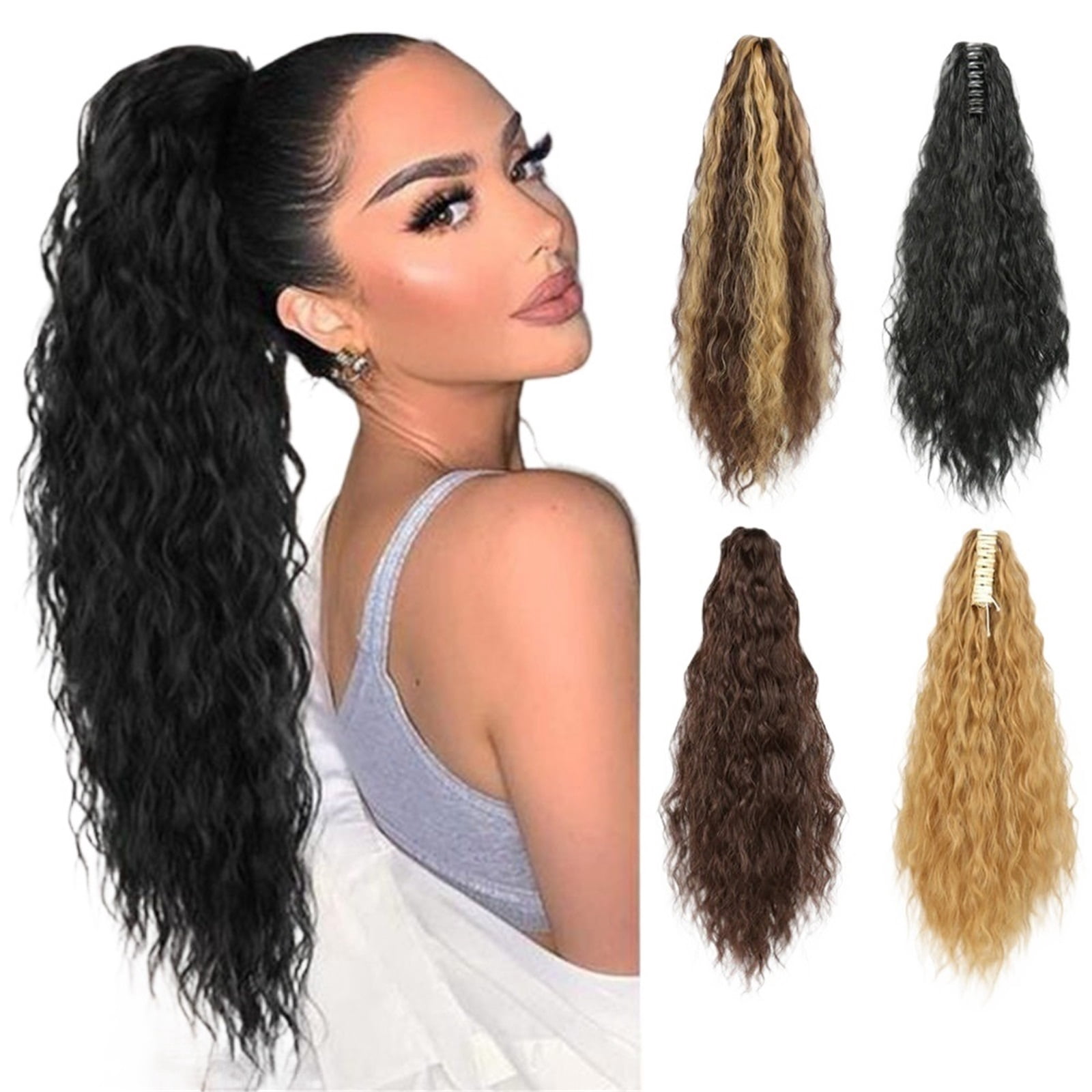 Grasp And Clip The Ponytail Small Curls Long Hair Natural Hair Clip