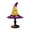 #01 Witch Hat Lamp 11.81In, variant on Witch Hat Lamp Stained Hat LED Light, Halloween Table Lamp with Warm Glow, Gothic Witch Decor Night Light for Bedroom Mantel Bookshelf Entryway Halloween Party and Witchy Room Decor