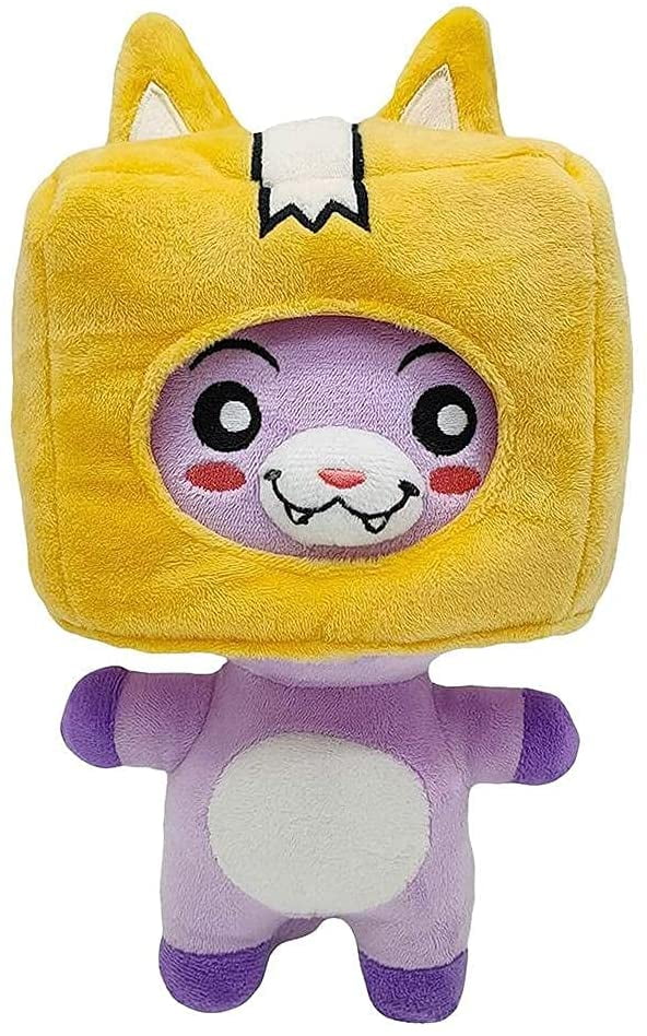 Boxy Plush Figures Toy Removable Cute Plushie Doll Soft Stuffed Pillow Gifts for Fans (27cm Fox)