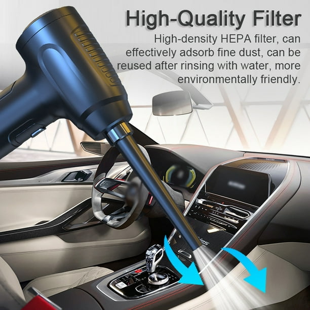 2 in 1 car vacuum cleaner with on sale air compressor