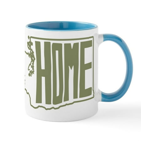 

CafePress - Washington Home - 11 oz Ceramic Mug - Novelty Coffee Tea Cup