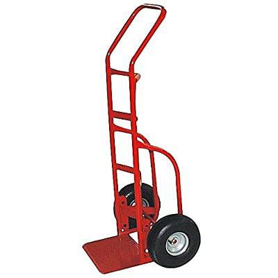 Milwaukee Hand Trucks 33012 Heavy Duty Flow Back Handle Truck with 10-Inch Pneumatic Tires 
