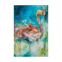 Trademark Fine Art 'Pretty in Pink No. 1' Canvas Art by Hilma Koelma