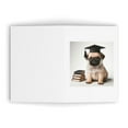 thumbnail image 3 of DistinctInk Greeting Card / Note Card - Pug Puppy Graduation - PACK of 3, 3 of 7