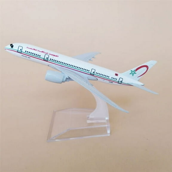 16cm Air Royal Maroc Airlines Boeing B787 Diecast Airplane Model Plane Aircraft