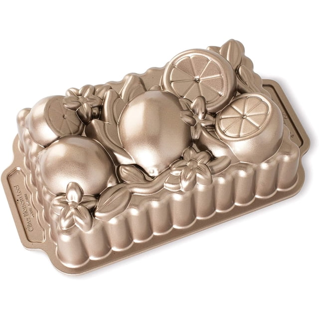 Nordic Ware Citrus Blossom Loaf, 6 tazas, Toffee Nordic Ware Nordic Ware