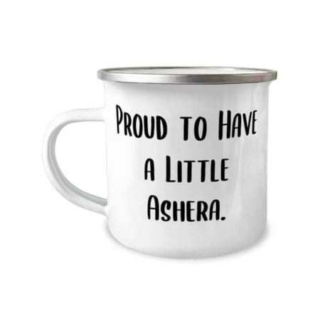 

Unique Idea Ashera Cat Proud to Have a Little Ashera Gag 12oz Camper Mug For Friends From Friends