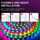thumbnail image 3 of Tiras de Luces LED de 5 M con Bluetooth, RGB, Flexibles, para el Hogar, Navidad y Fiestas., 3 of 5