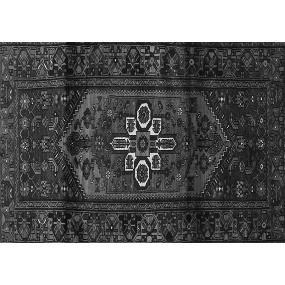 Ahgly Company Indoor Rectangle Persian Gray Traditional Area Rugs, 8' x 12'