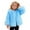 Blue*, variant on RUTAYY Children Girls Jacket Warm Winter Thickened Long Sleeve Solid Color Fuzzy Soft Comfortable Outerwear Versatile Travel Coat