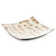 thumbnail image 1 of Modern Day Accents, LLC 5020 Hueso Blanco Golden Bone Square Tray, 1 of 1