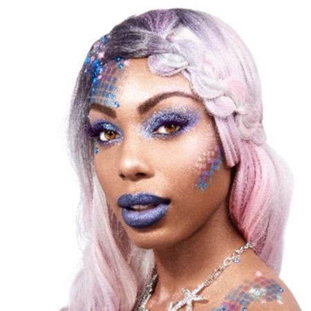 purple mermaid halloween makeup collection