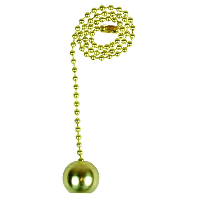 Cadena de tracción Jandorf 60314 de latón macizo de 30 cm de largo
