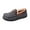 Plaid-Gray, variant on VONMAY Men's Moccasin Slippers Fuzzy House Shoes Memory Foam Indoor Outdoor