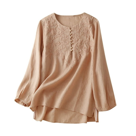 LEAVINGSUO Womens Tops Long Sleeve Fall Winter Women's Fashion Casual T-Shirt Short Sleeve V-Neck Sweatshirt Tops Blouse Pink XXL