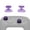 Clear Altomic Purple, variant on eXtremeRate Replacement 3D Joystick for Nintendo Switch 2 Pro Controller, Left Right Analog Stick Thumbsticks with Screwdriver Tools, Multi-Colors Options - Clear Altomic Purple