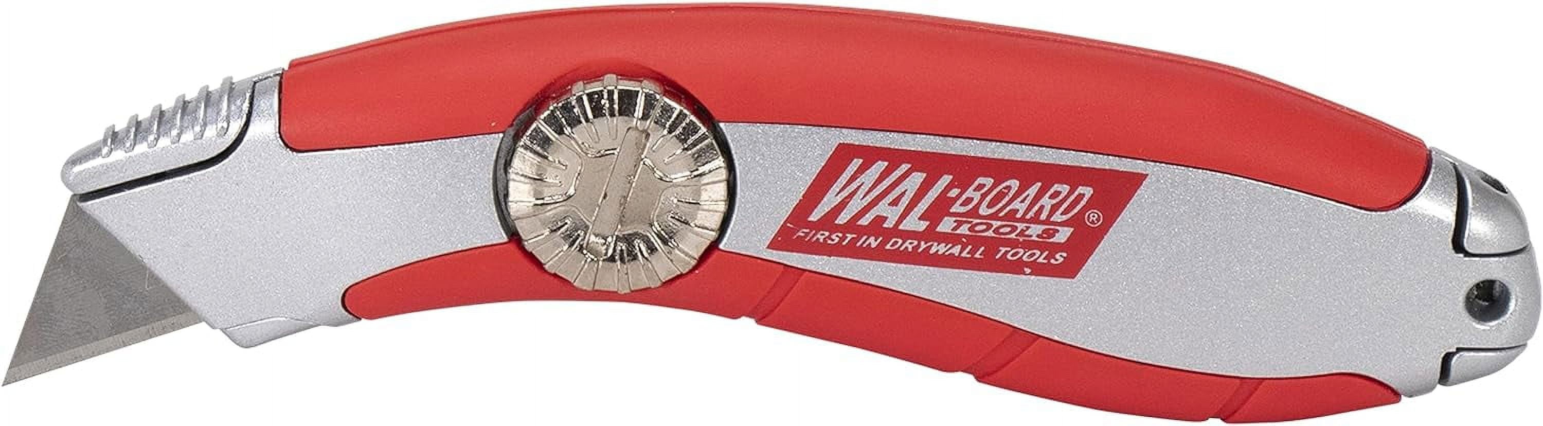 Fixed Blade Utility Knife, Durable Zinc Construction, Rubber-Coated  Grip Handle, 015-009