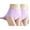 c01Purple, variant on 2PC Solid Color Women's High Waisted Tummy Tucking Hip Lifting Girdle Soft Breathable Comfortable Plus Size Panties Purple M