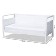 thumbnail image 2 of Baxton Studio Cintia White  Wood Twin Size Daybed, 2 of 8